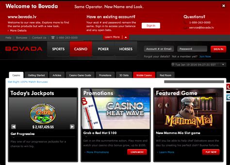 bovada lv official site